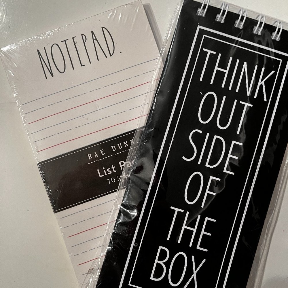 To Do Lists / Note pads / Notebooks  (Rae Dunn and Other)‎ (new)